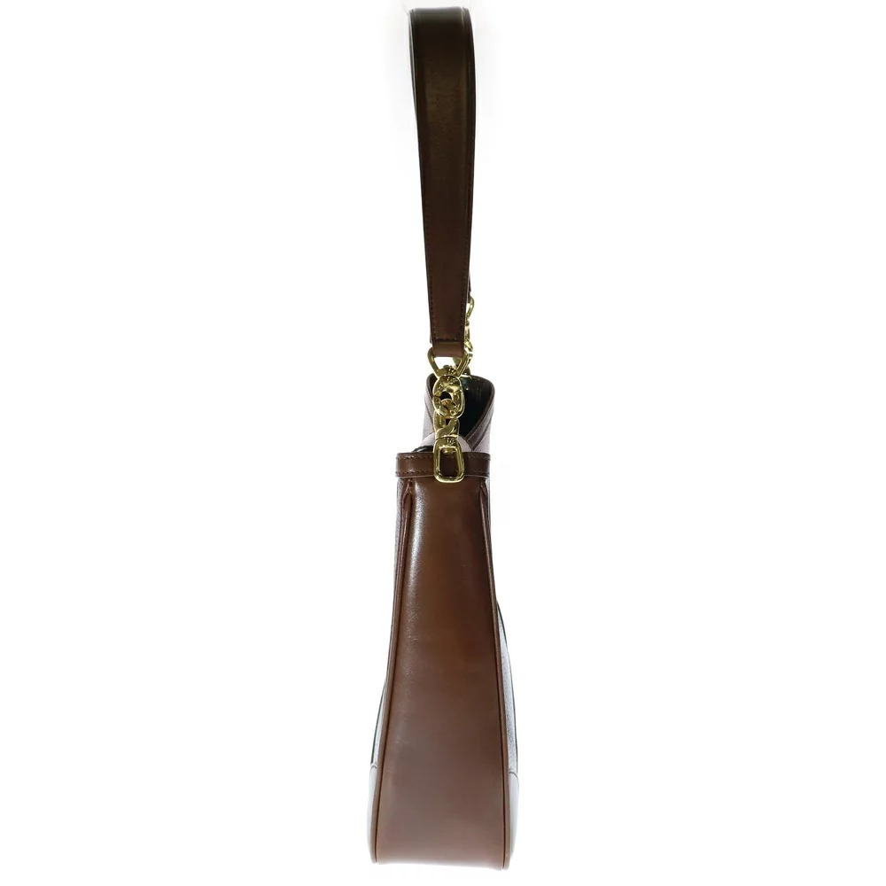 Celine Bag Handbag Leather Hobo Brown Shoulder - Picture 3 of 6